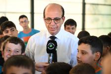 Başkan Geçit, Futbol Kursunda Geleceğin Yıldızlarıyla Buluştu